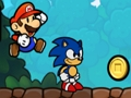 Permainan Super Mario dan Sonic  talian