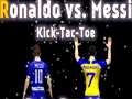 Permainan Messi lwn Ronaldo Kick Tac Toe  talian