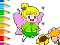 Permainan Buku Mewarna: Fairy  talian