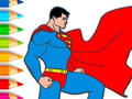 Permainan Buku Mewarna: Superman  talian