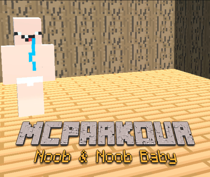 Permainan MC parkour noob dan bayi noob talian