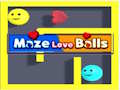 Permainan Bola Cinta Maze  talian