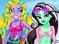 Permainan Pesta Pantai Monster High  talian