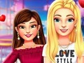 Permainan Pandangan Temu Pertama Sekolah Menengah BFF  talian