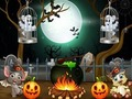 Permainan Penyelamat Hantu Kembar Halloween  talian