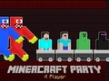 Permainan Pemain MineCraft Party 4  talian