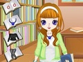 Permainan Dressup Gadis Perpustakaan  talian