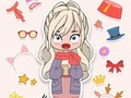 Permainan Anak Patung Chibi Berdandan  talian