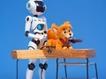 Permainan Buku Mewarna: Robot Dan Anjing  talian