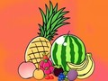 Permainan Buku Mewarna: Buah-buahan  talian