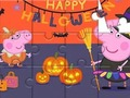 Permainan Teka -teki Jigsaw: Peppa Halloween talian