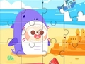 Permainan Jigsaw Puzzle: Pantai Lucu  talian