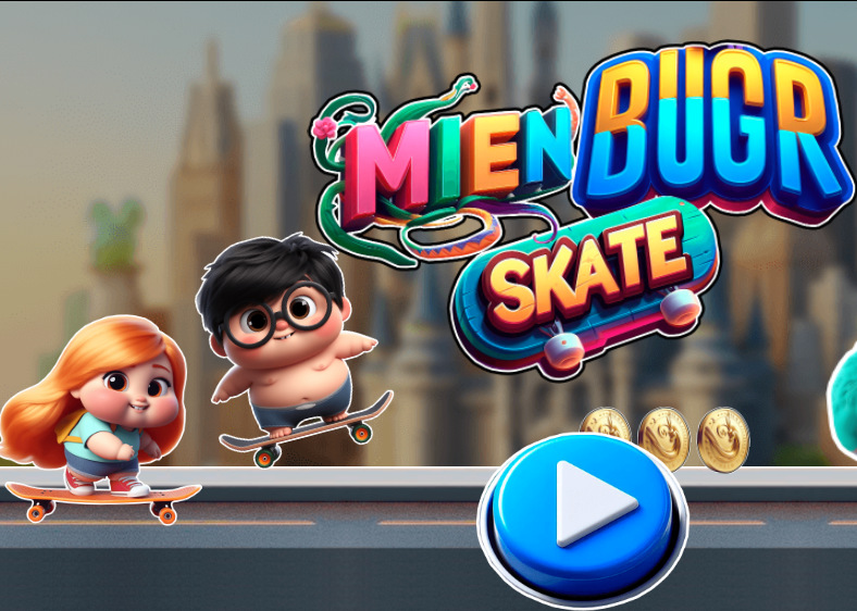 Permainan Skate Mien Bugr  talian