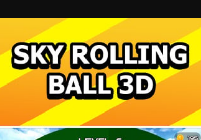 Permainan Stunt Sky Rolling Ball 3D talian