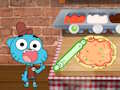 Permainan Kegilaan Pizza Gumball  talian