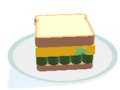 Permainan Teka-teki Lipat Burger  talian