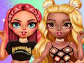 Permainan Rainbow Girls Berpakaian Cabaran talian