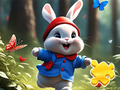 Permainan Jigsaw Puzzle: Arnab Berlari  talian
