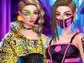 Permainan Gaya Rambut Bandar Cyberpunk  talian