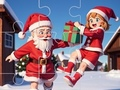 Permainan Teka-teki Jigsaw Krismas  talian