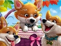 Permainan Jigsaw Puzzle: Corgis Lucu  talian