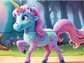 Permainan Jigsaw Puzzle: Unicorn Hutan Ajaib  talian