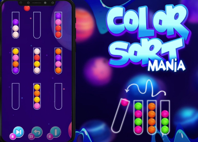 Permainan Warna Susun Mania  talian