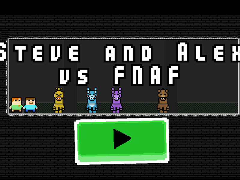 Permainan Steve dan Alex lwn Fnaf  talian