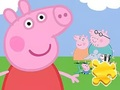 Permainan Jigsaw Puzzle: Peppa Bersama Keluarga  talian