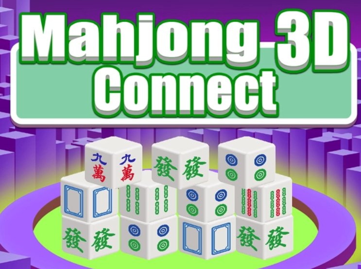 Permainan Sambungan Mahjong 3D  talian