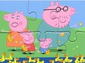 Permainan Jigsaw Puzzle: Peppa Pig Feed Itik  talian