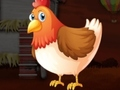 Permainan Ayam Brahma yang comel melarikan diri  talian