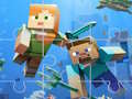Permainan Teka-teki Jigsaw Minecraft  talian