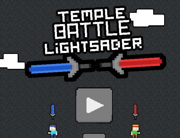 Permainan Lightsaber Pertempuran Kuil  talian