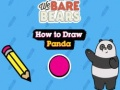 Permainan We Bare Bears Cara Melukis Panda  talian