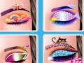 Permainan Artis Solekan EyeArt Beauty  talian