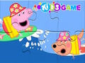 Permainan Teka -teki Jigsaw: Peppa Pig Sea Sailing talian