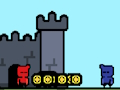 Permainan Castlewars Merah dan Biru  talian