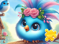 Permainan Jigsaw Puzzle: Burung Biru Comel  talian