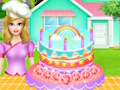 Permainan Kek Rainbow Chef Felicia  talian