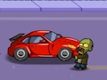 Permainan Pemandu Zombie Escape 2D  talian