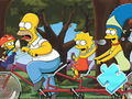 Permainan Jigsaw Puzzle: Menunggang Keluarga Simpson  talian