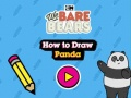 Permainan Cara Melukis Panda  talian