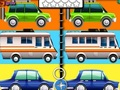 Permainan Kereta Kartun Cari Perbezaan talian