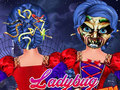 Permainan Gaya Rambut Halloween Ladybug talian