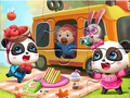 Permainan Jigsaw Puzzle: Berkelah Panda Kecil  talian