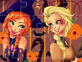 Permainan Jigsaw Puteri Halloween  talian