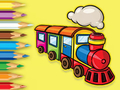 Permainan Buku Mewarna: Kereta Api Lari  talian