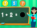 Permainan Kuiz Kanak-Kanak: Mari Kita Belajar Beberapa Persamaan Matematik 2  talian