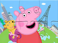 Permainan Jigsaw Puzzle: Peppa Melancong  talian
